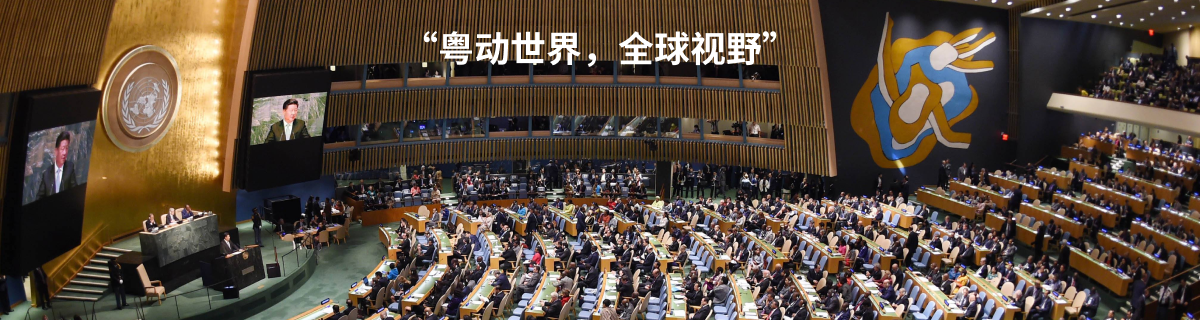 广东省中学生模拟联合国大会现场